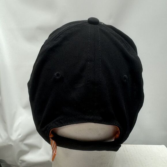 Whataburger Black Baseball Cap Orange "W" Logo Adjustable Snapback Hat Crew - Picture 3 of 8